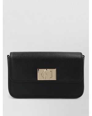 Furla 1927 Mini Chain Strap Shoulder Bag - Black