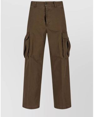 DSquared² Loose Cargo Pants - Brown