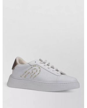 Furla Leather Low-Top Sneakers - White