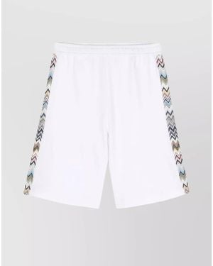 Missoni Cotton Shorts - White