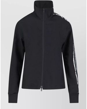 Y-3 Ribbed Zip-Up Sweatshirt - Blue