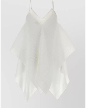 JW Anderson Polyester Midi Dress - White