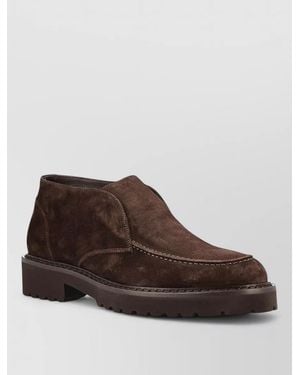 Doucal's Leather Chukka Boots - Brown