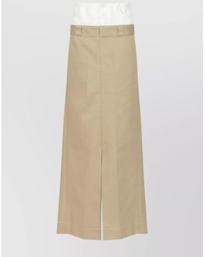 Maison Margiela Maxi Skirt - Natural