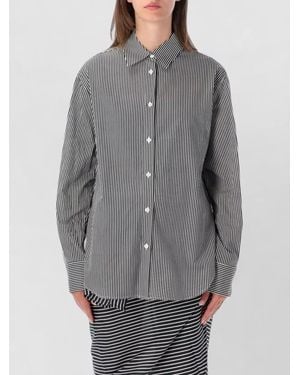 Frankie Shop Cotton Shirt - Gray