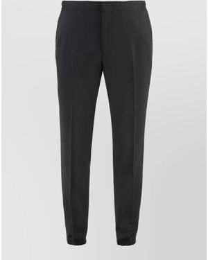 ZEGNA Tapered Trousers - Blue