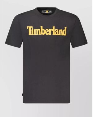 Timberland Cotton T-Shirt - Black