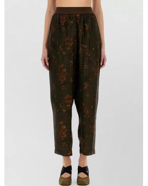 Uma Wang Palmer Wide Fit Ankle Length Trousers - Green