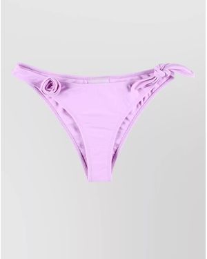 Coperni Floral Bikini Top - Purple