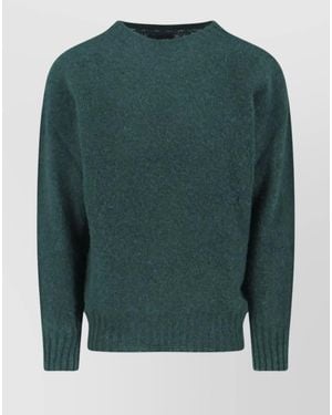 Howlin' Wool Crewneck Jumper - Green