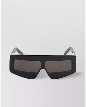 Rick Owens Acetate Shield Sunglasses - Grey