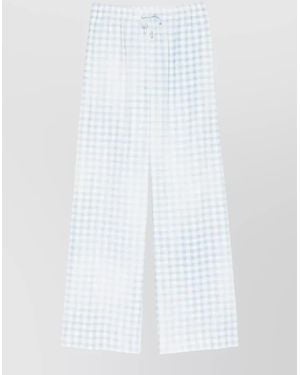 Ermanno Scervino Wide Leg Lounge Pants - White