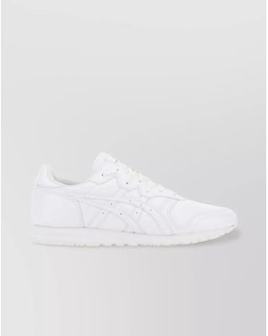Comme des Garçons Synthetic Leather Low-Top Trainers - White