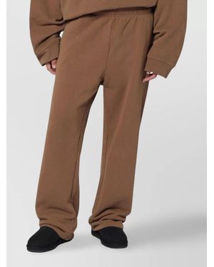 Entire studios Cotton Loose-Fit Joggers - Brown