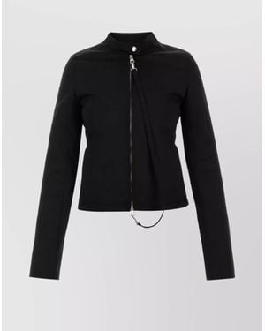 Courreges Canvas Jacket - Black