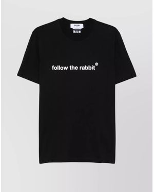 Tシャツ・カットソー MSGM VOLCANO COTTON JERSEY T-SHIRT 3740MM111_247798_01_01_600x600