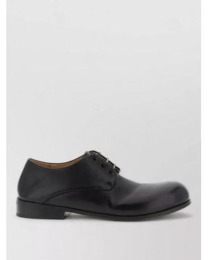Marsèll Leather Derby Shoes - Black