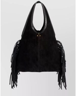 Jérôme Dreyfuss Leather Shoulder Bag - Black