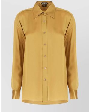 Tom Ford Silk Shirt - Yellow