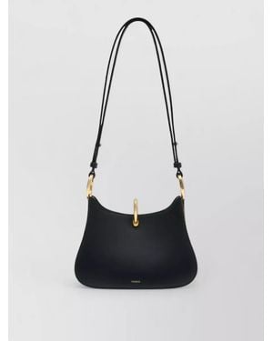 Rabanne Na Leather Clutch Bag - White