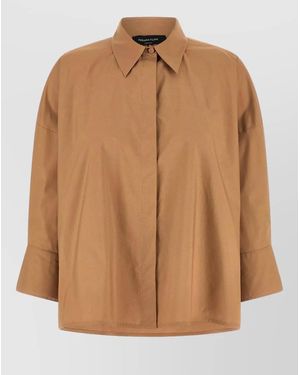 Fabiana Filippi Cotton Shirt - Brown