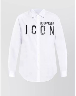 DSquared² Cotton Shirt - White