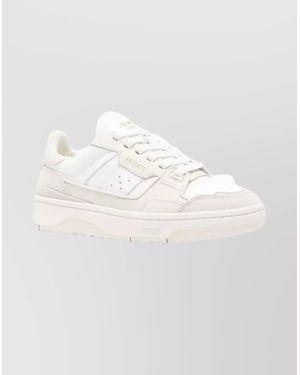 Axel Arigato Modern Casual Sneakers Featuring Perforated Design - White