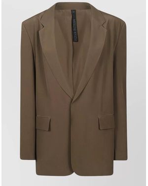 Petar Petrov Adjustable Tailored Jacket Buttoned Cuffs Lapels - Green
