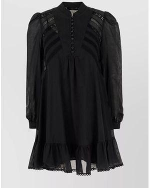 Weekend by Maxmara Cotton Mini Dress - Black