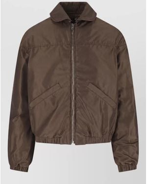 Lemaire Padded Coat - Brown