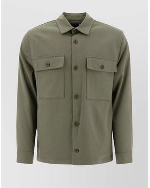 Vince Workwear Overshirt - Green