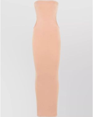 Wolford Cutout Knitted Slim-Fit Midi Dress - White