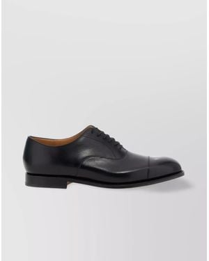 Church's Cap Toe Lace Up Shoes - Black