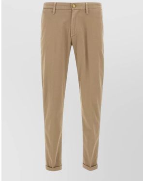 Re-hash Core Pants Belt Loops Pockets - Natural