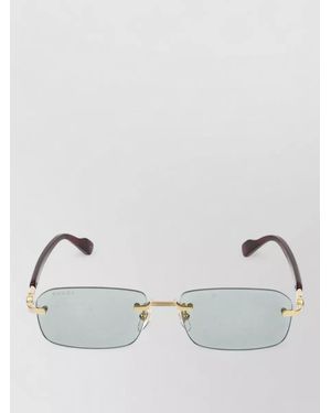 Gucci Sunglasses Gg1221S 003 Rectangular Metal Frame - Multicolor
