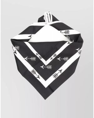 Self-Portrait Scarf - White