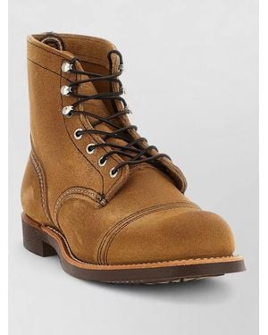 Red Wing Iron Ranger Heritage Lace Up Ankle Boots - Brown