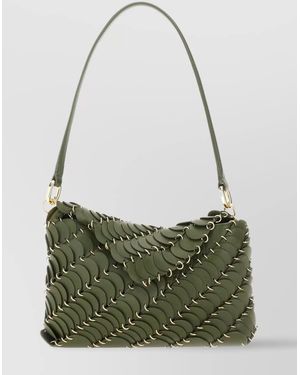 Rabanne 1969 Chain Mail Shoulder Bag - Green