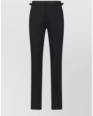 Tom Ford Straight-Leg Tailored Trousers - Blue