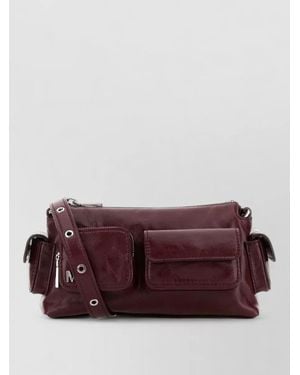 Michael Kors Dakota Crossbody Bag Adjustable Strap - Purple