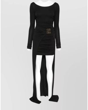 Elisabetta Franchi Knee-Length Dress - Black