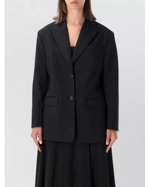 By Malene Birger Single-Breasted Blazer - Black