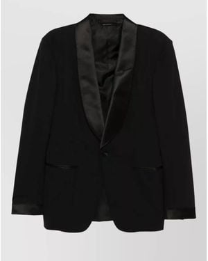 Tom Ford Wool Evening Tuxedo Suit - Black