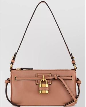 Chloé Paddington Mini Leather Clutch Bag - Multicolour