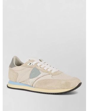 Philippe Model Retro Running Low Sneakers - Natural