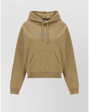 Vetements Cotton Hoodie - Natural