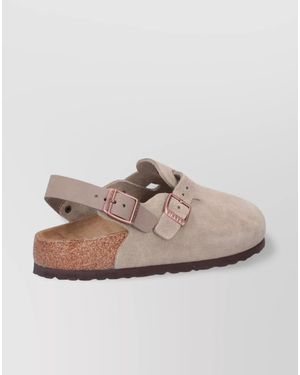 Birkenstock Suede Leather Mules - Multicolour