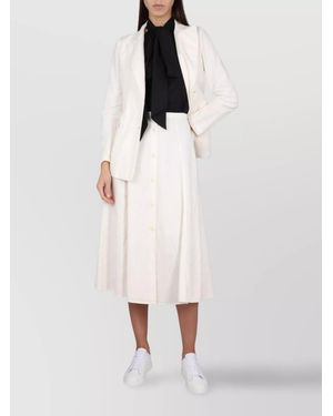 Aspesi Double-Breasted Blazer - White
