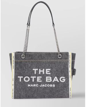 Marc Jacobs Chain Handle Medium Tote Bag - White