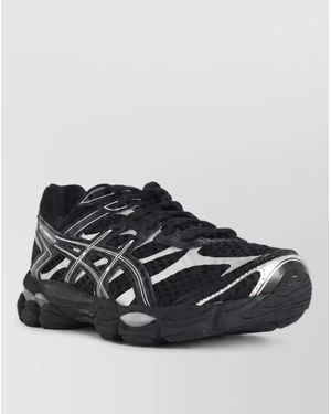 Asics Mesh Low-Top Sneakers - Black